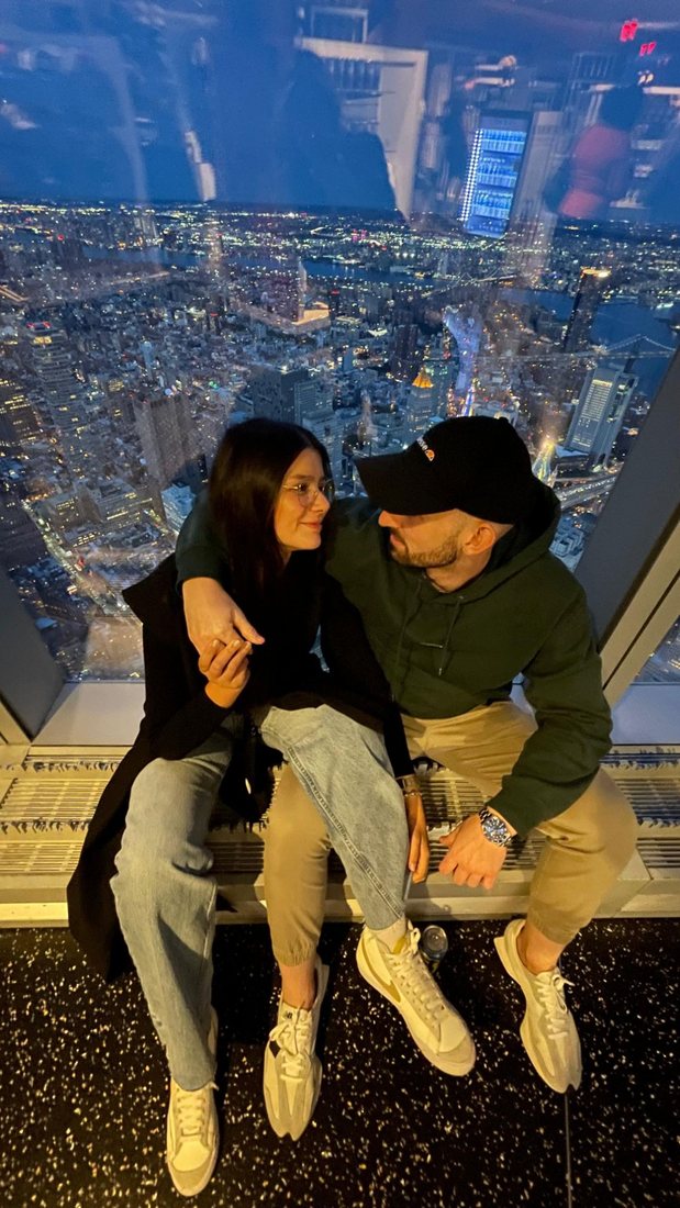 Vistas nocturnas de Nueva York